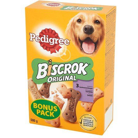 Pedigree Biscrok Dog Biscuits – 500 g