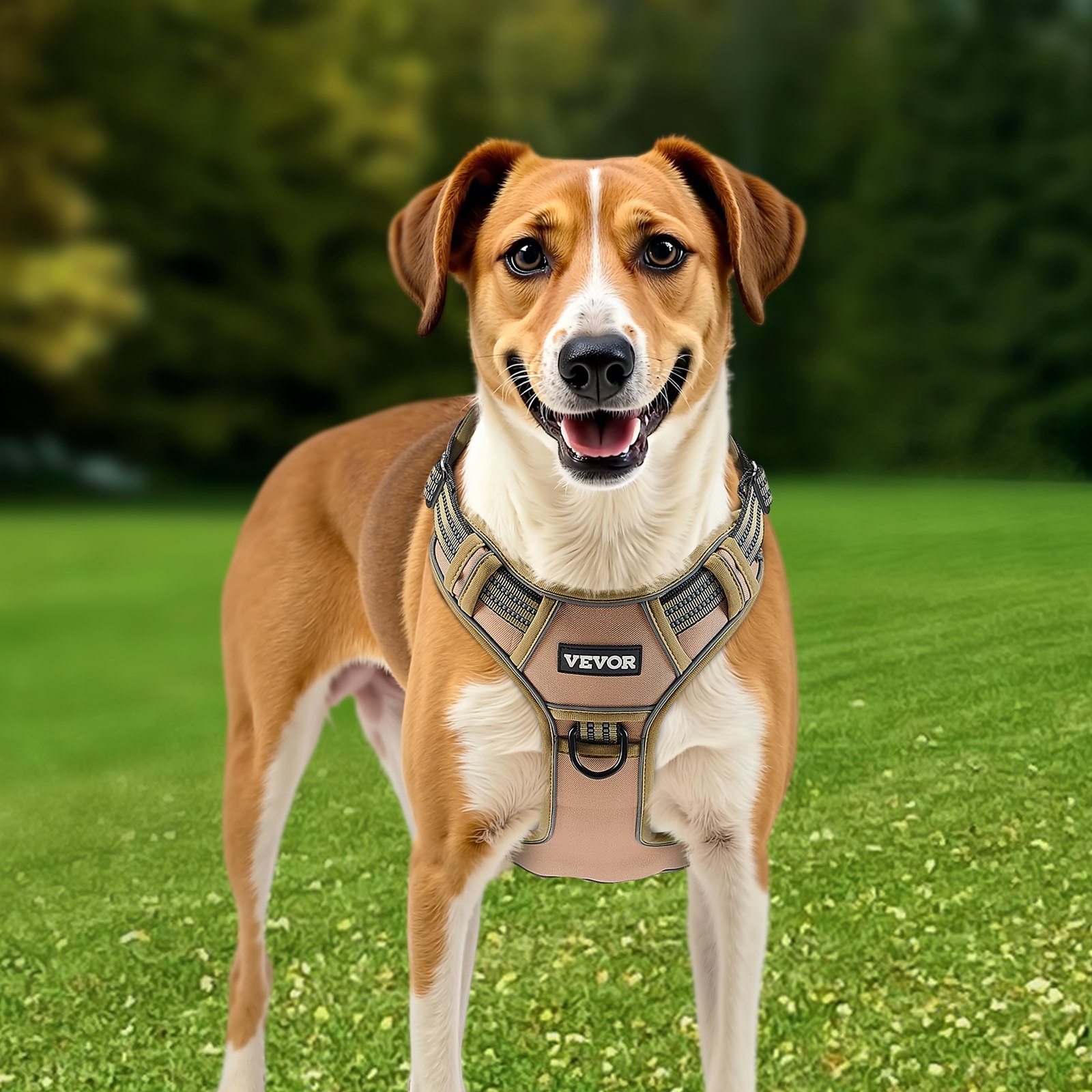 Dog Harness For Large Dogs No Pull Tactical Dog Harness Adjustable Pet Vest - Image 8