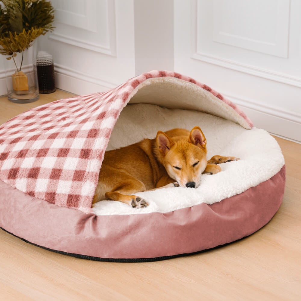 Plush Dog Nest Cat Bed Plush Dog Universal - Image 3