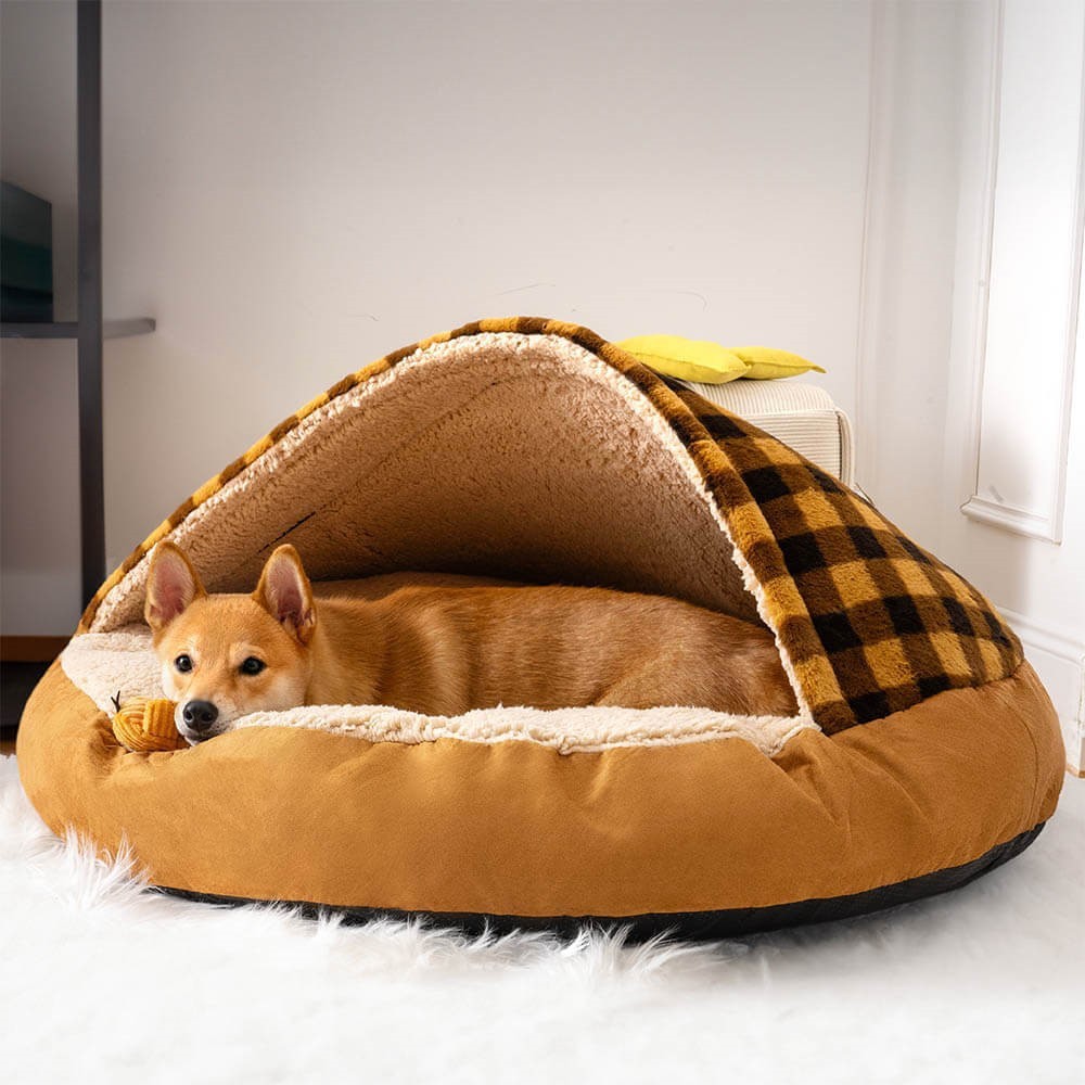 Plush Dog Nest Cat Bed Plush Dog Universal - Image 5