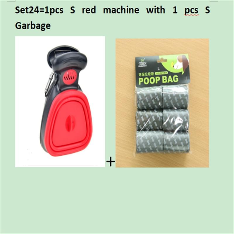 Dog Pet Travel Foldable Pooper Scooper With 1 Roll Decomposable bags Poop Scoop Clean Pick Up Excreta Cleaner Epacket Shipping - Image 8