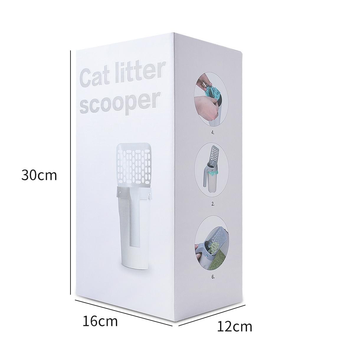Plastic Cat Litter Scoop Pet Care Sand Waste Scooper Shovel Hollow Cleaning Tool - Image 9